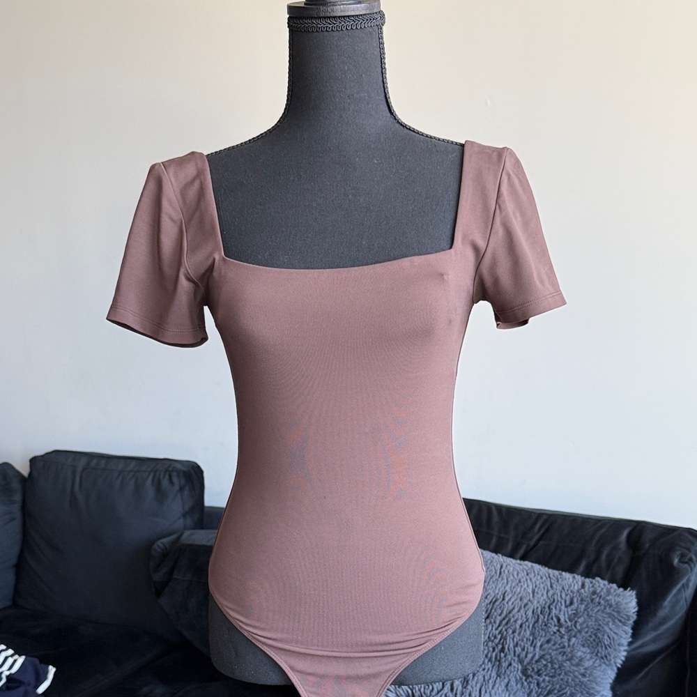 Babaton Brown Bodysuit